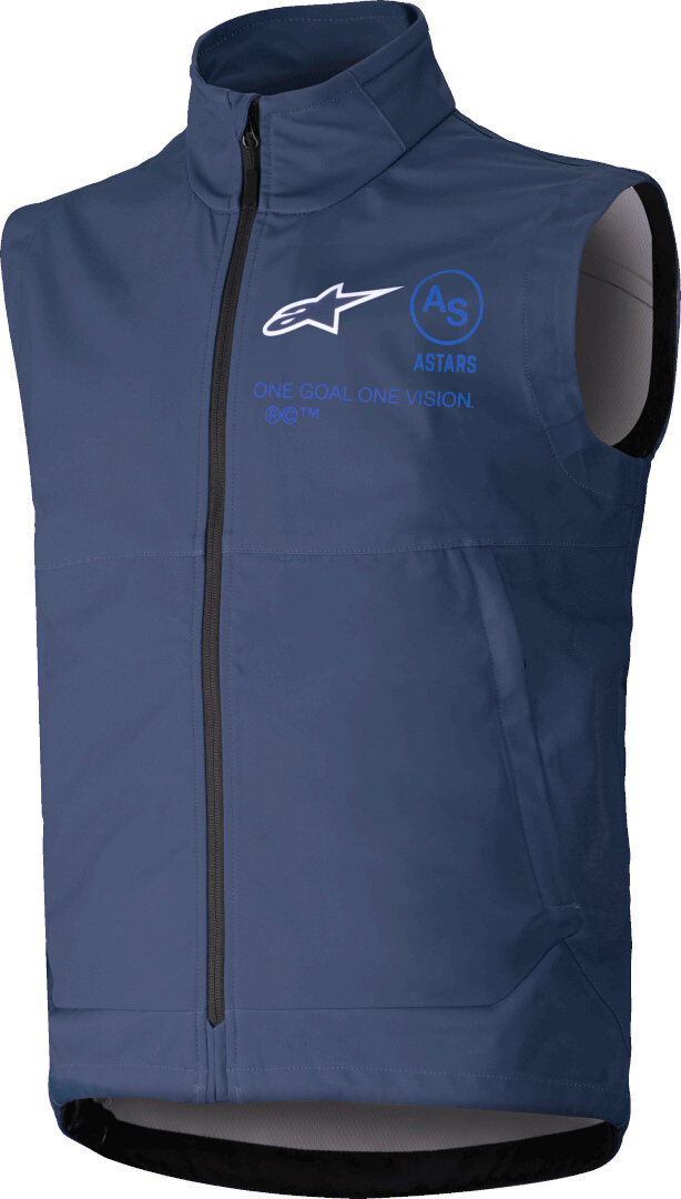 Alpinestars Techstar Softshell Motocross Vest navy blue M Figure 1