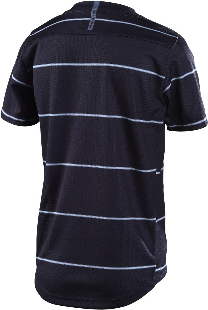 Troy Lee Designs Flowline Revert Youth Shortsleeve Bicycle Jersey black/white M Figure 2