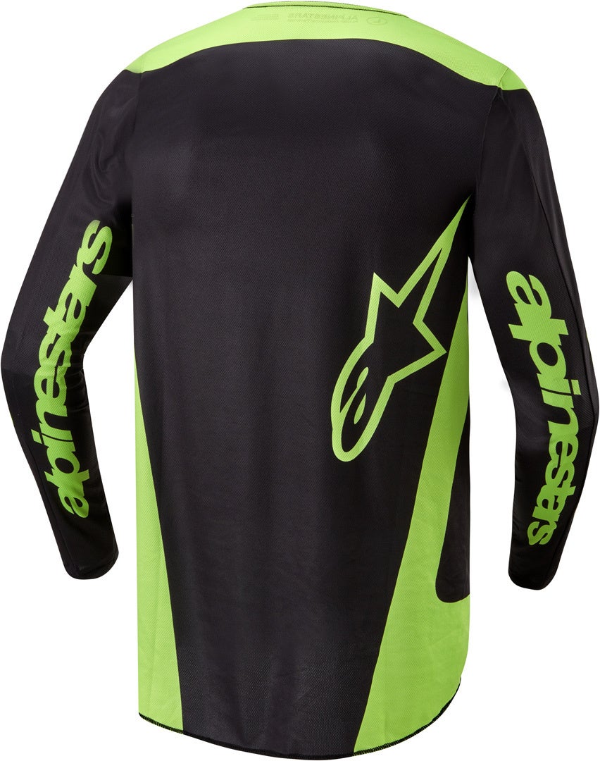 Alpinestars Fluid Lurv Motocross trøje sort/gul M Figur 6