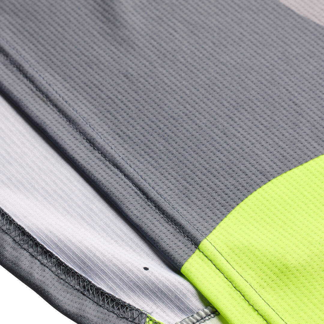Troy Lee Designs Sprint Reverb Dětský cyklistický dres světle šedá/neonová M Obrázek 3
