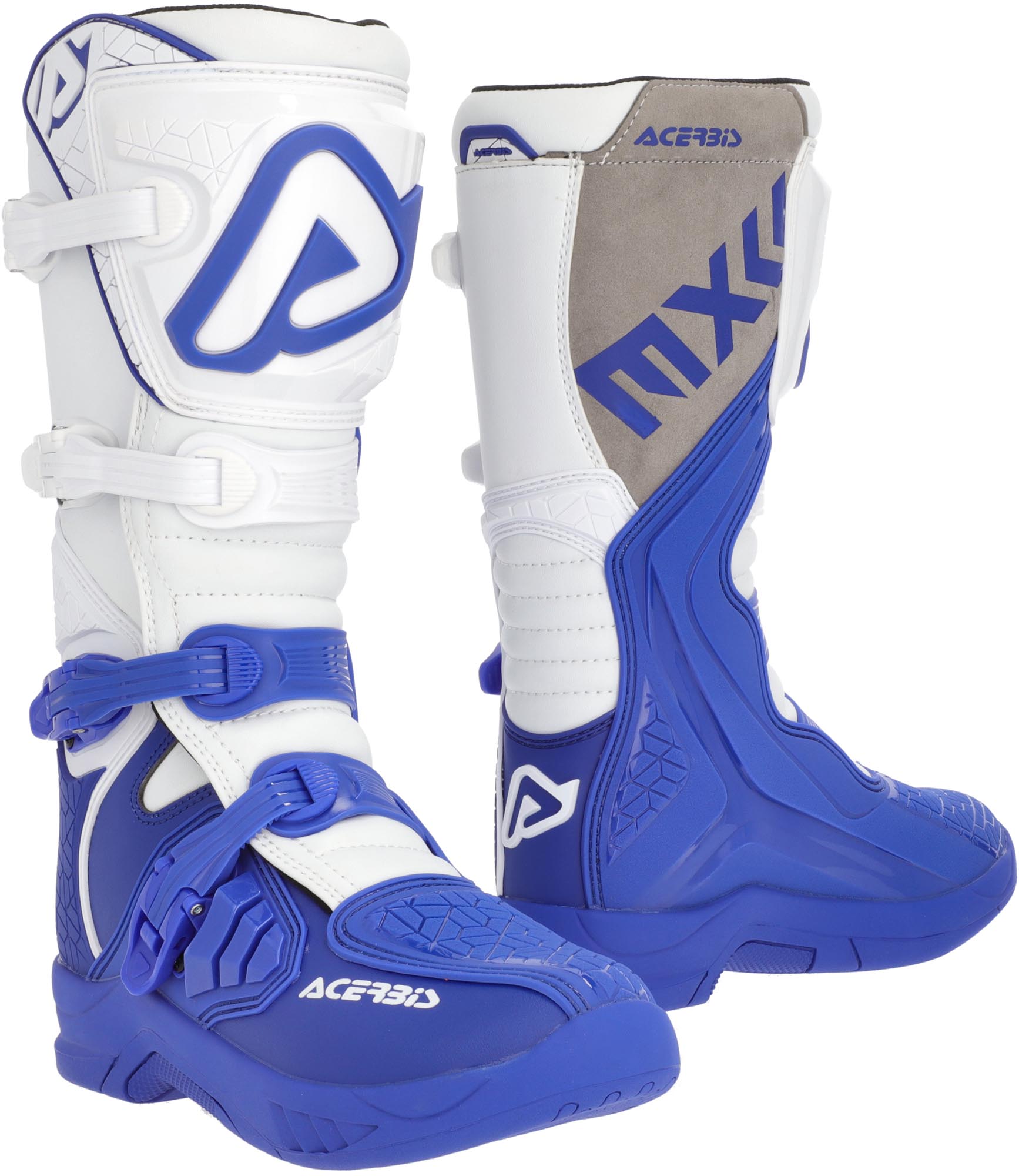 Acerbis X-Team Motocross Boots white/blue 44 Figure 1