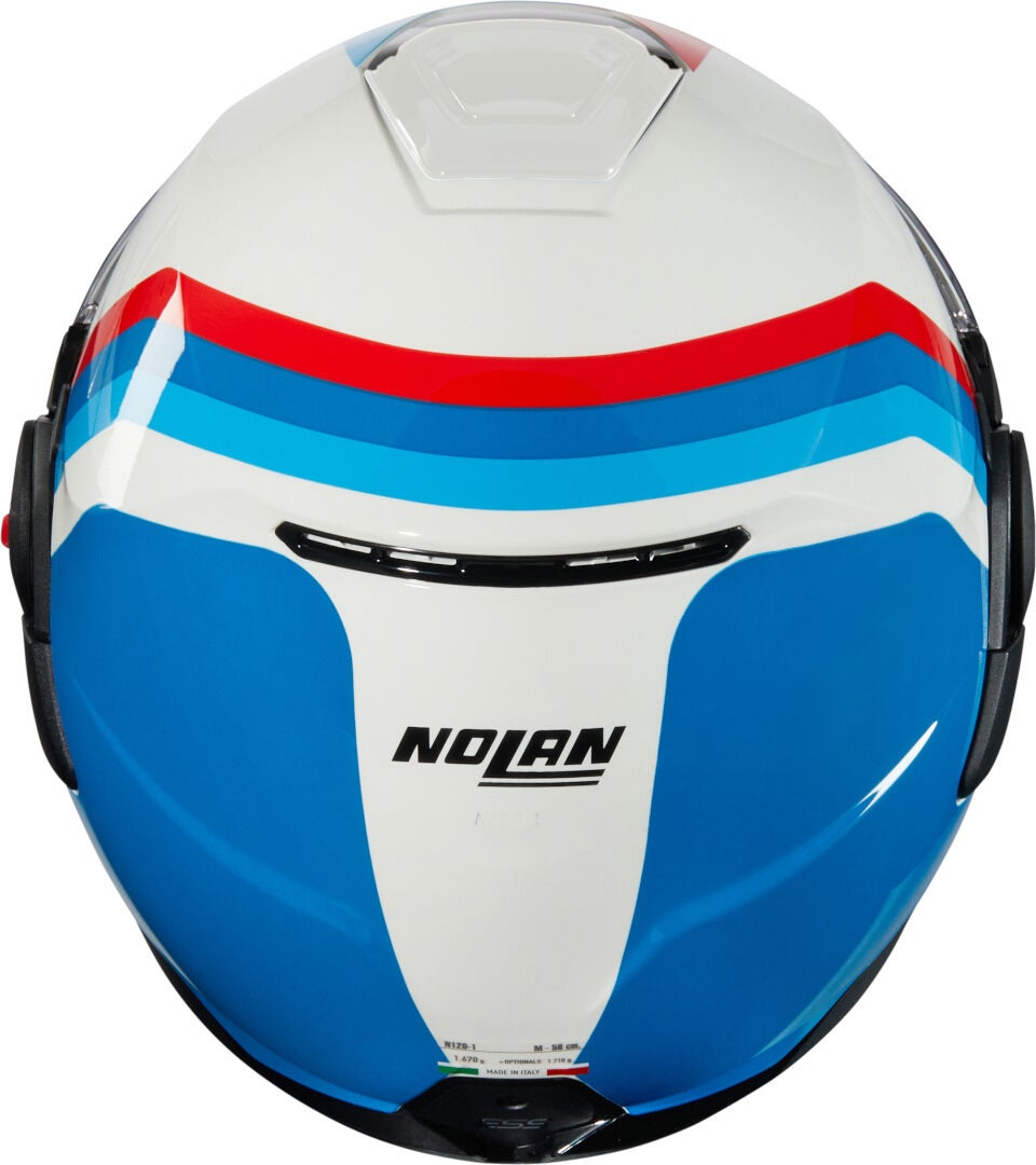 Nolan N120-1 Lineo N-Com Casco bianco/blu/rosso S (56) Figura 4