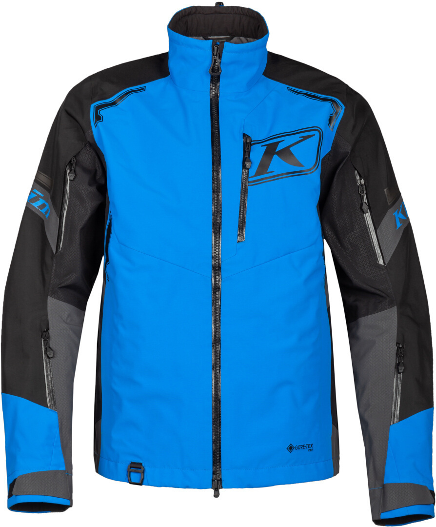Klim Valdez 2022 Snowmobile Jacket blue/black 3XL Figure 1