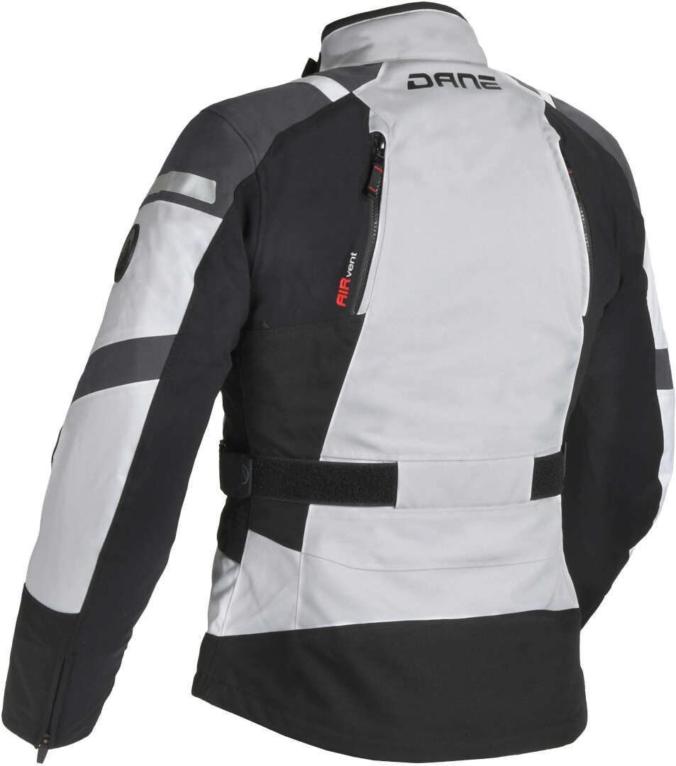 DANE Valby veste textile de moto pour dames imperméable à l’eau Gris clair/Noir 46 Figure 2