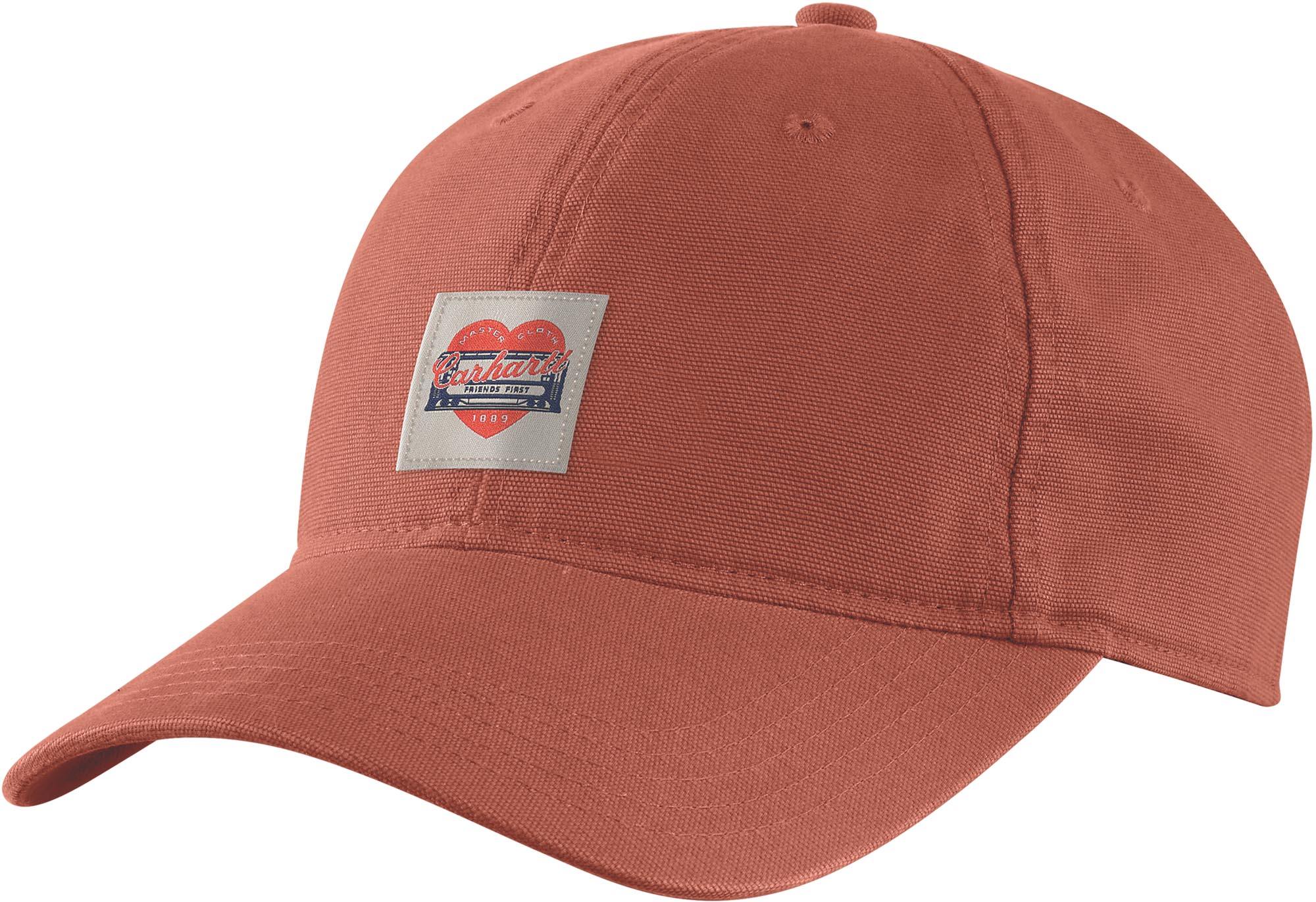 Carhartt Heart Patch Canvas Cap rojo/naranja Figura 1