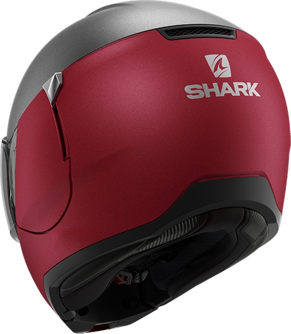 Shark Evojet Blank Dual Helm grau/rot XL (61/62) Abbildung 5