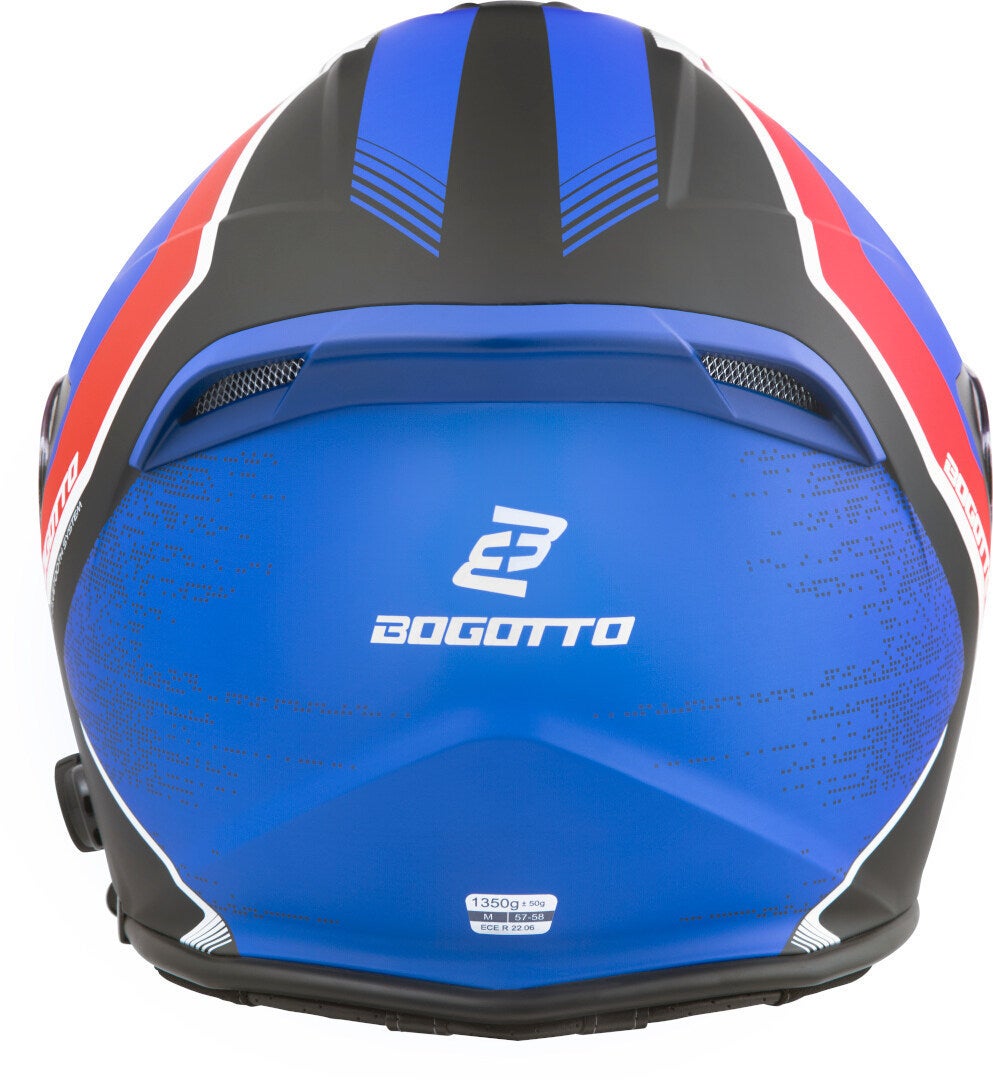 Side view of Bogotto H586 BT Illus Bluetooth Jet Helmet