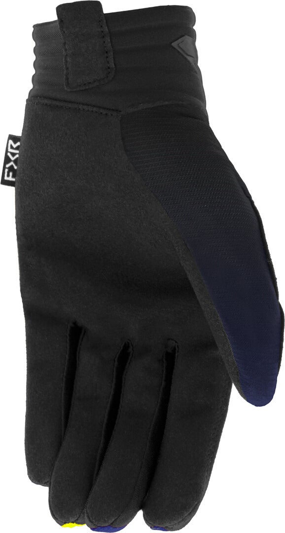 FXR Prime 2023 Motocross Handsker sort/blå/gul M Figur 2