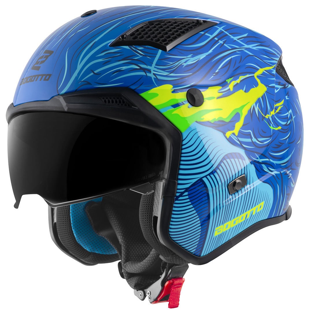 Bogotto Radic Bestia 22.06 Helmet blue/black/yellow 2XL (63/64) Figure 7