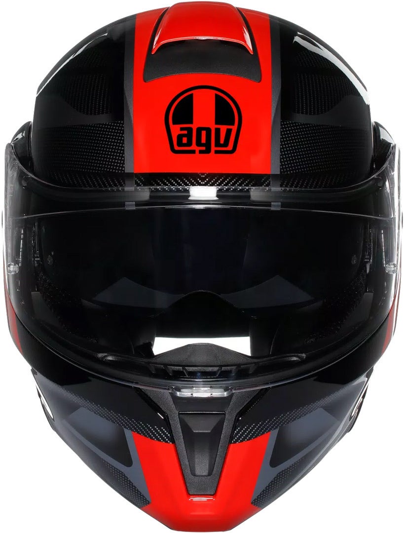 AGV Streetmodular Ledro Klapphelm schwarz/rot M (57/58) Abbildung 8