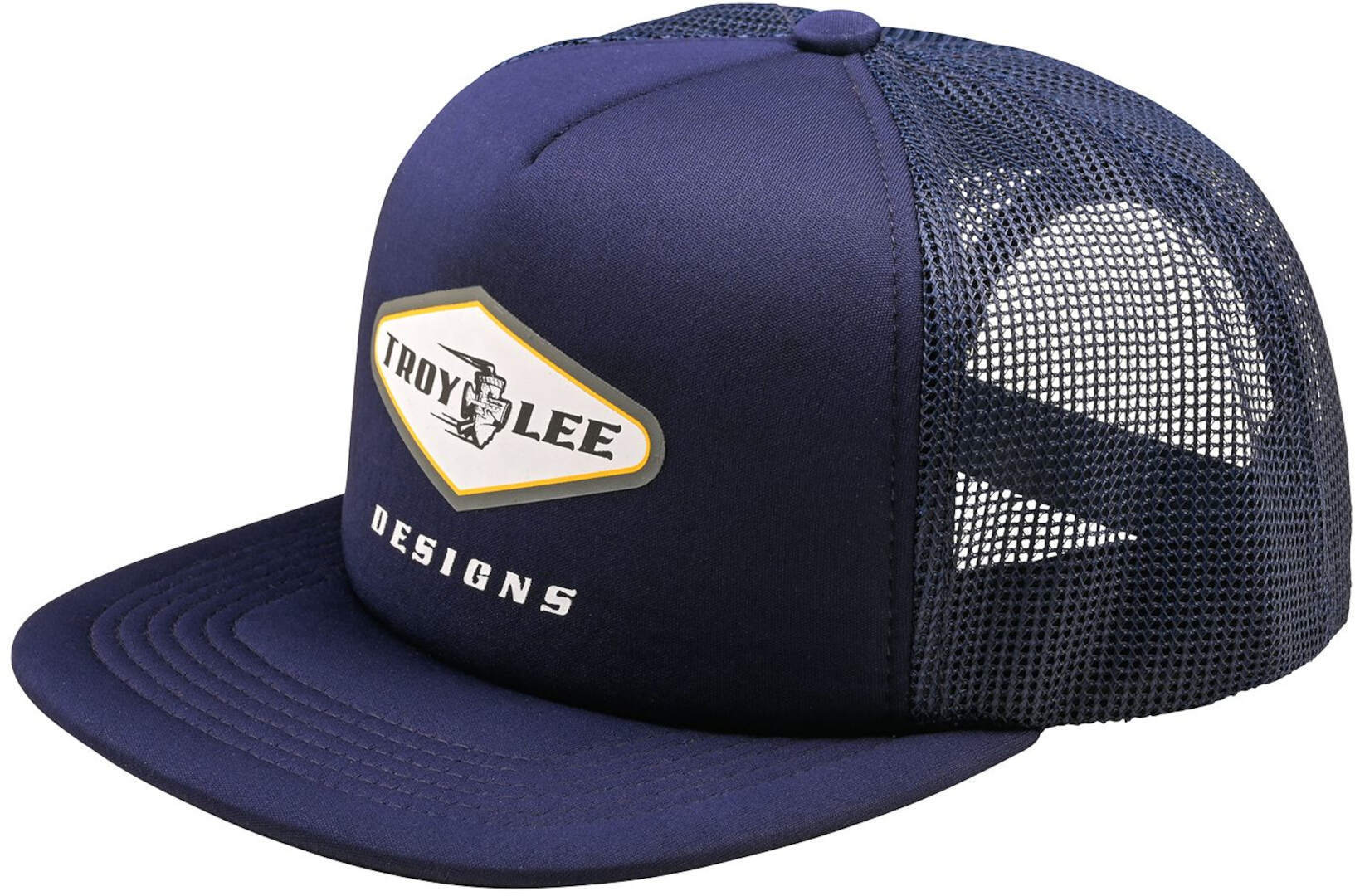 Troy Lee Designs Trucker Carb Boné Snapback azul escuro Figura 1