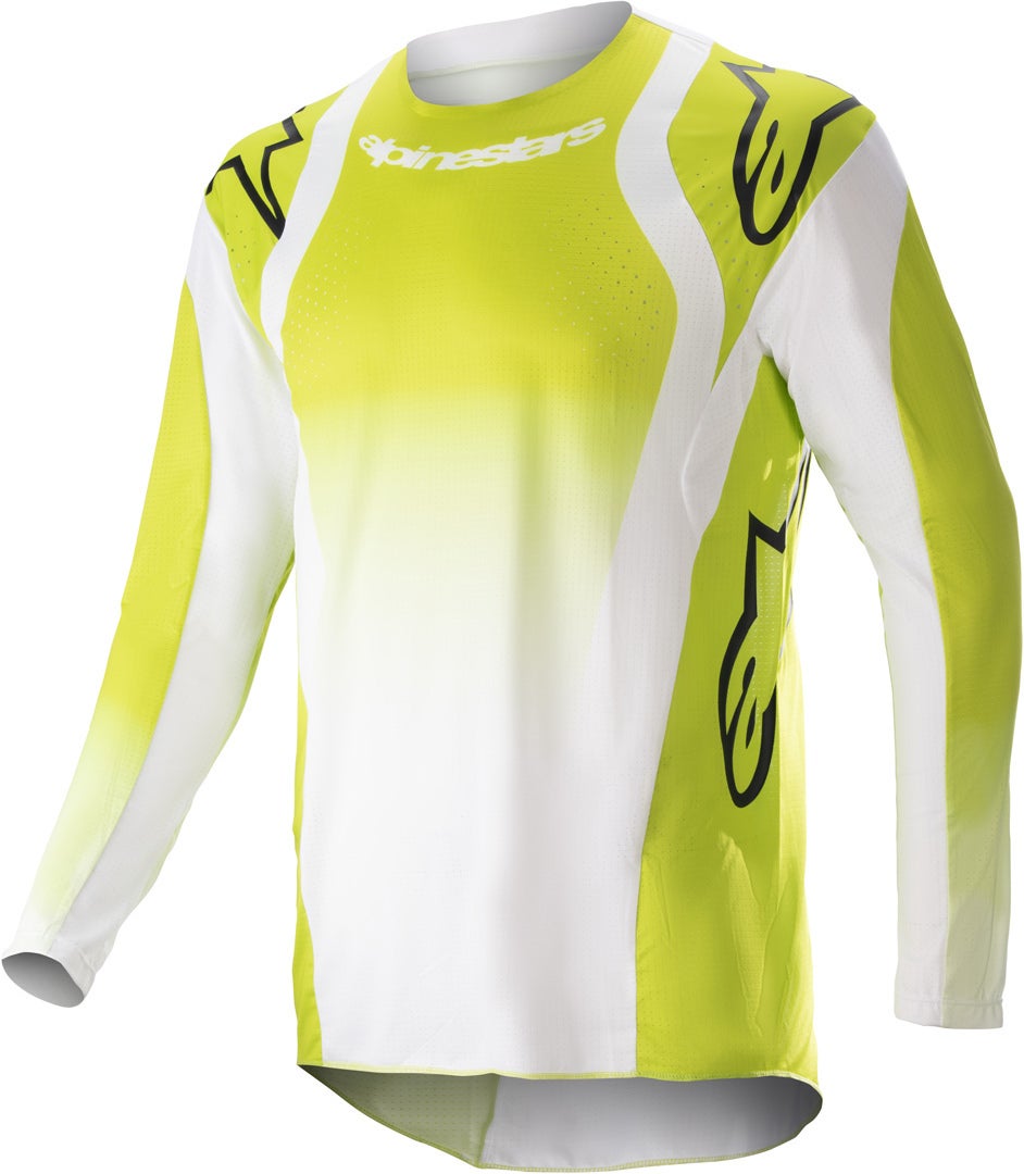 Alpinestars Techstar Push Motocross Jersey gelb L Abbildung 1