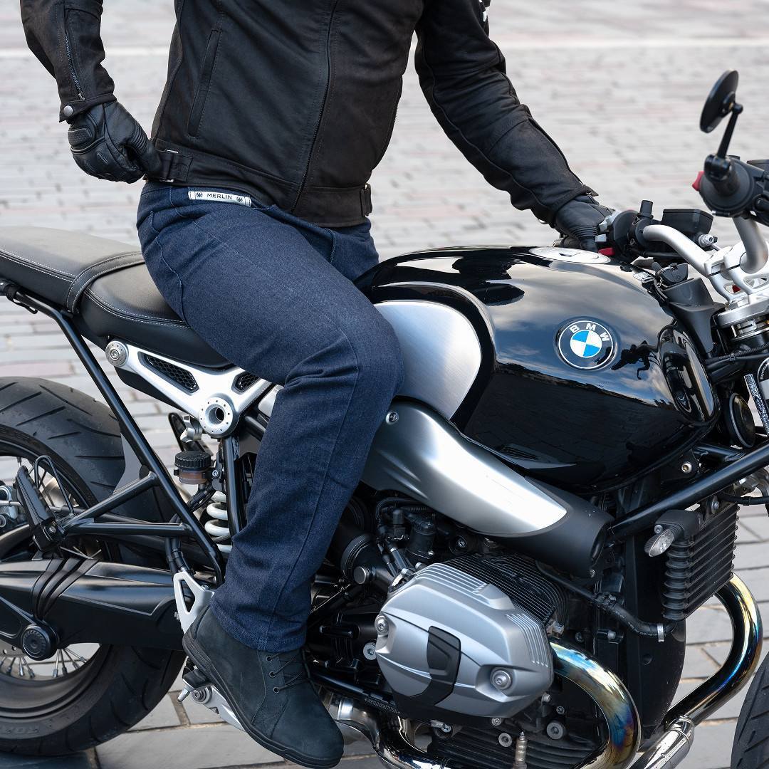Merlin Alexander D3O Riding Motorcykel jeans 34 Figur 4