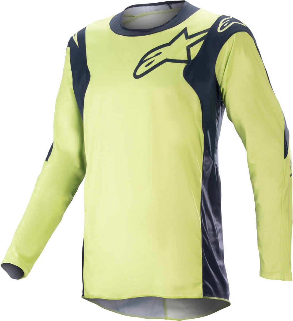 Alpinestars Racer Hoen Motorcross jersey Geel XL Figuur 1