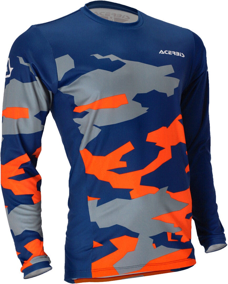 Acerbis X-Duro Winter Motocross trøje blå/orange XL Figur 1