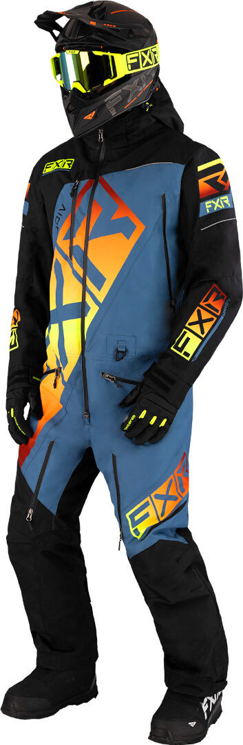 FXR CX Lite 2023 Eendelig sneeuwscooterpak zwart/grijs M Figuur 1