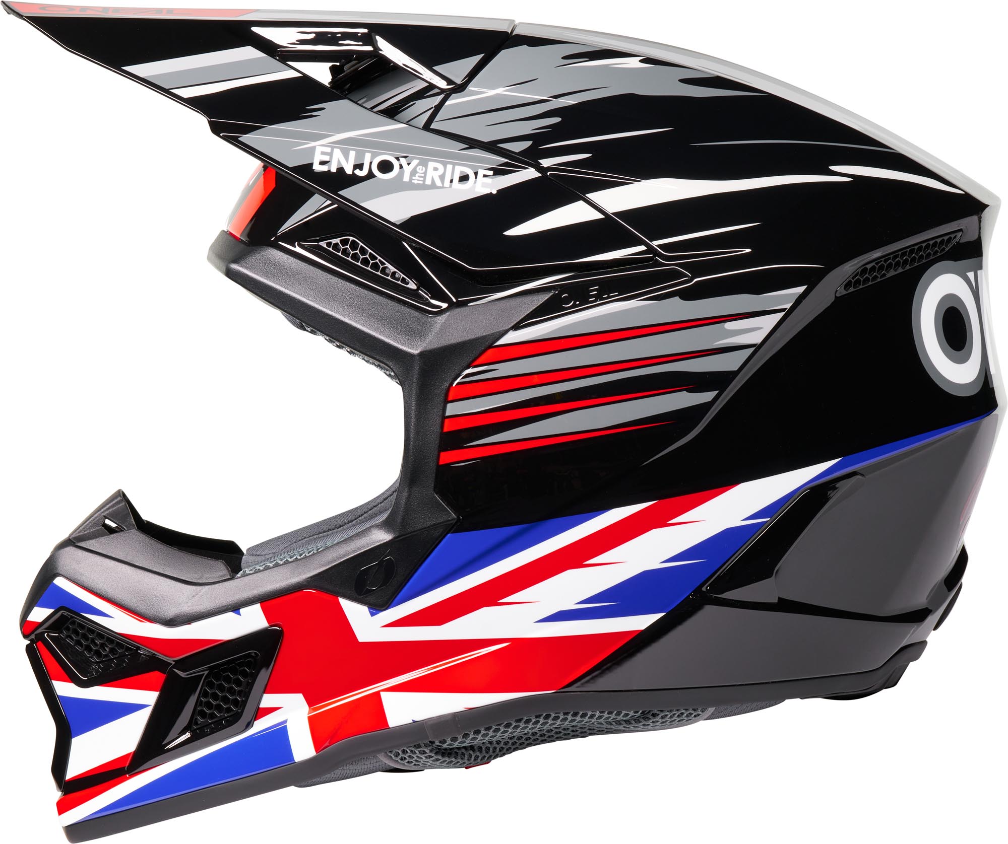 Oneal 3SRS Nations UK Cască de motocross XS (53/54) Figura 1