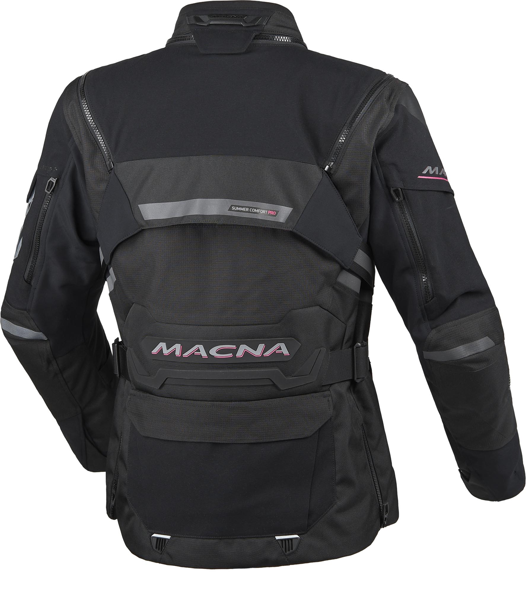 Macna Flexodus wasserdichte Damen Motorrad Textiljacke schwarz M Abbildung 2
