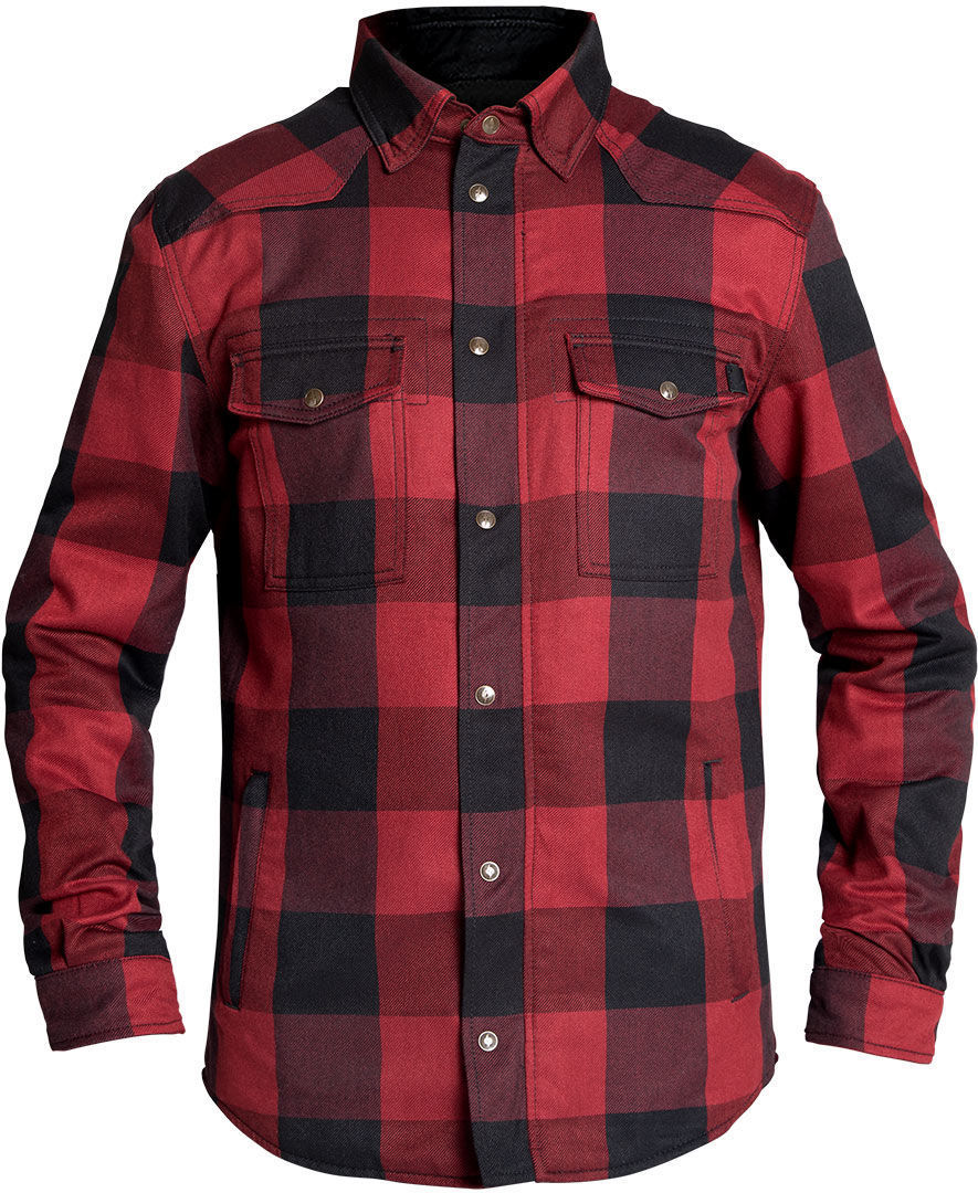 John Doe Motoshirt Camicia rosso S Figura 2