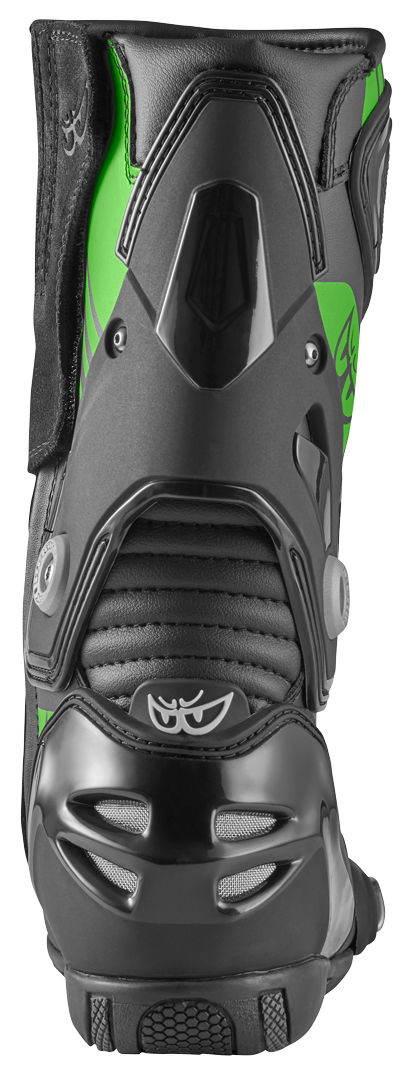 Berik Shaft 3.0 Bottes de moto noir/vert 40 Figure 4