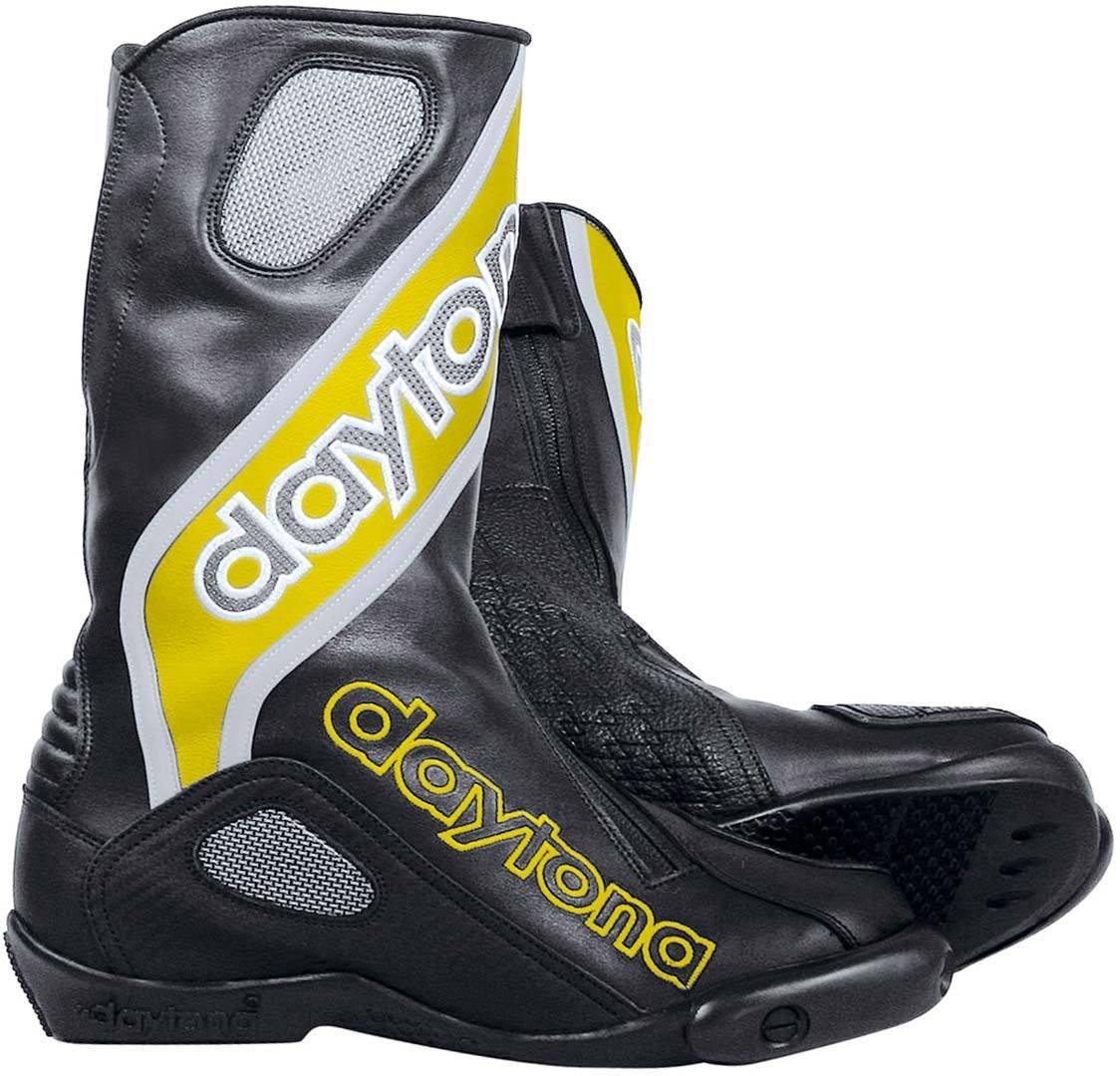 Daytona Evo-Sports GTX Gore-Tex waterproof Motorcycle Boots black/yellow 42 Figure 1