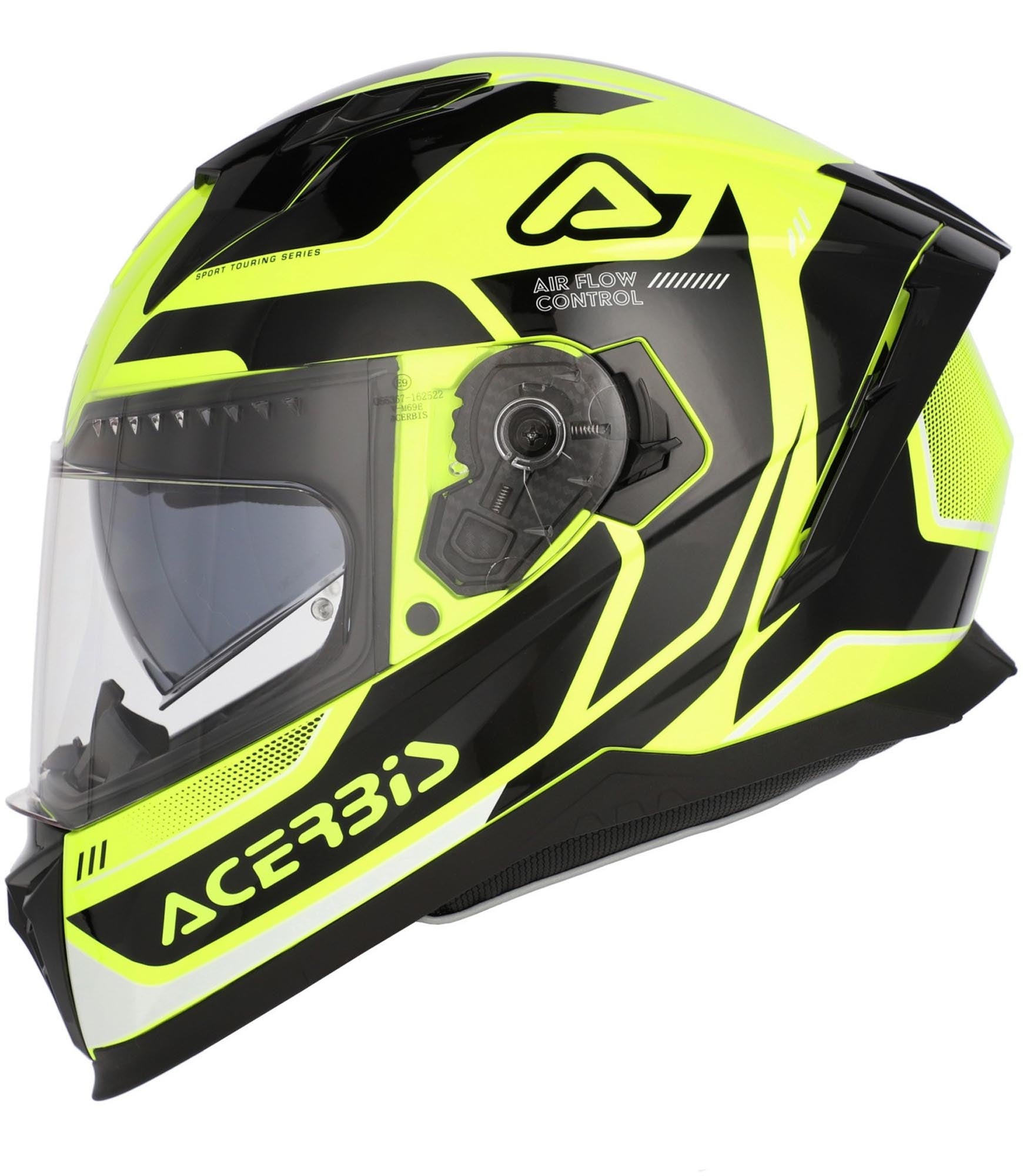 Acerbis X-Way Graphic Logo Casque fluo-jaune/noir/néon-jaune M (57/58) Figure 3