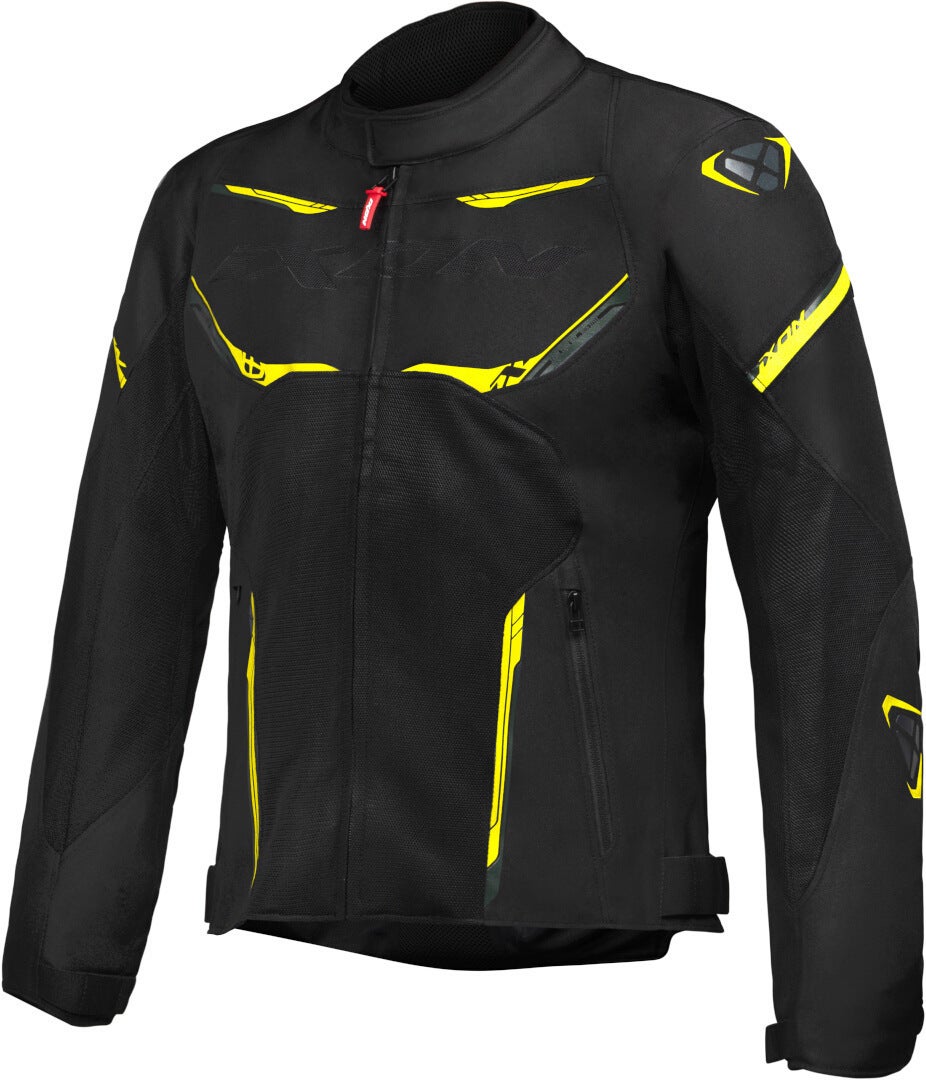 Ixon Striker Air Motorcycle Textile Jacket black/yellow 3XL Figure 1