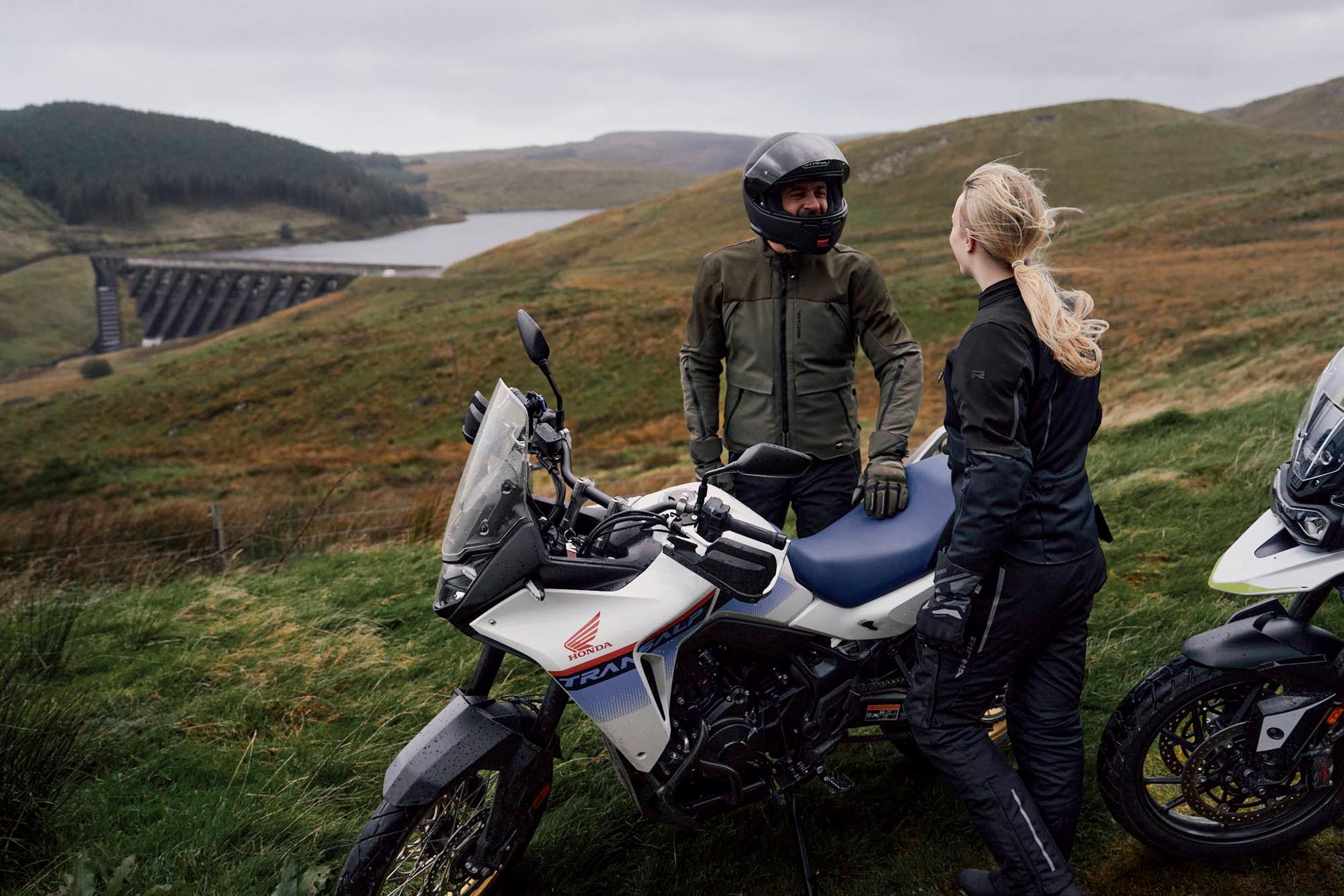 Richa Eternity Vízálló, női motoros textildzseki fekete M 9. ábra