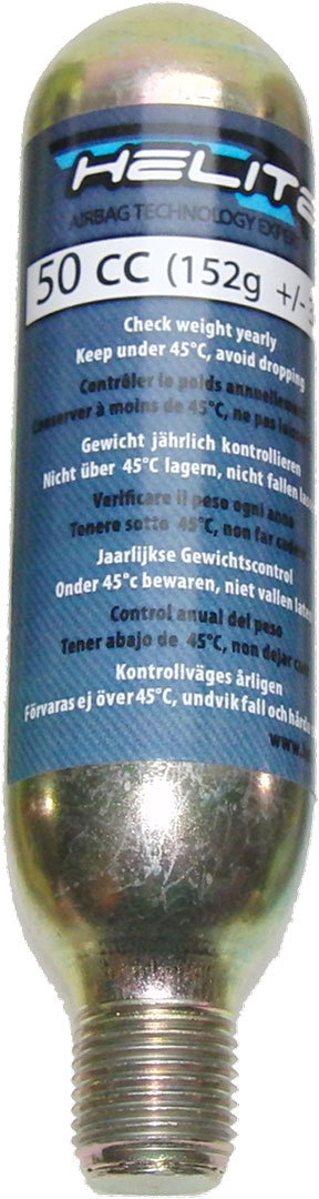 Helite CO2 Cartridge 50 cc Figure 1