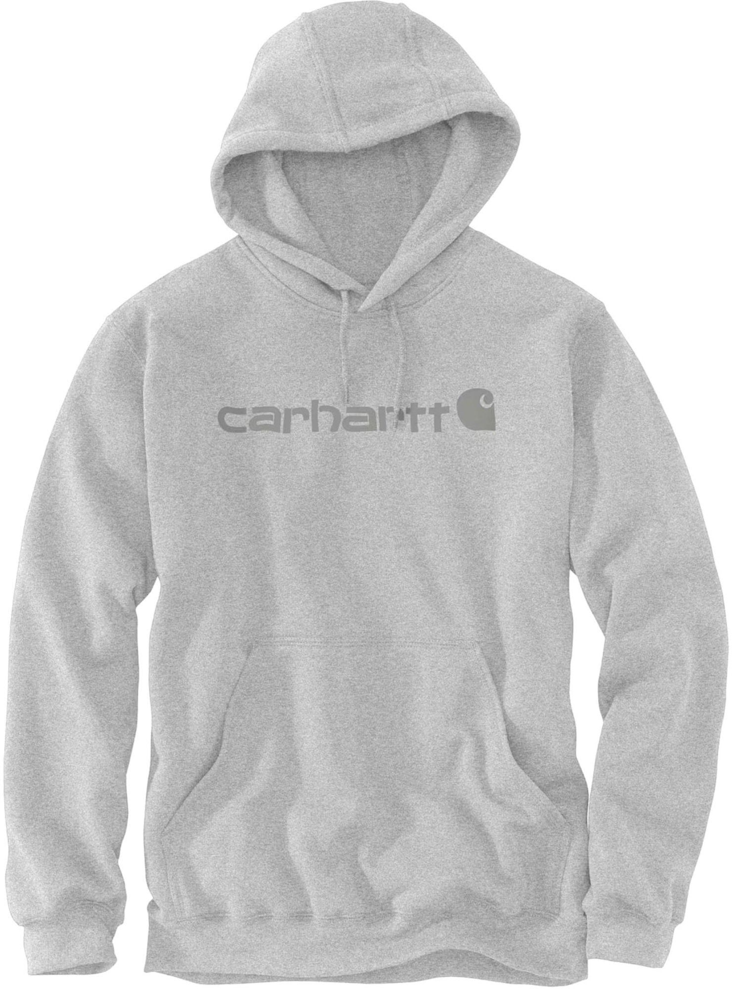 Carhartt Marquette Logo Capuche Gris clair S Figure 1