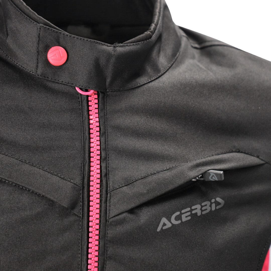 Acerbis X-MAT 2.0 Ladies Blouson textile de moto noir/rose S Figure 5