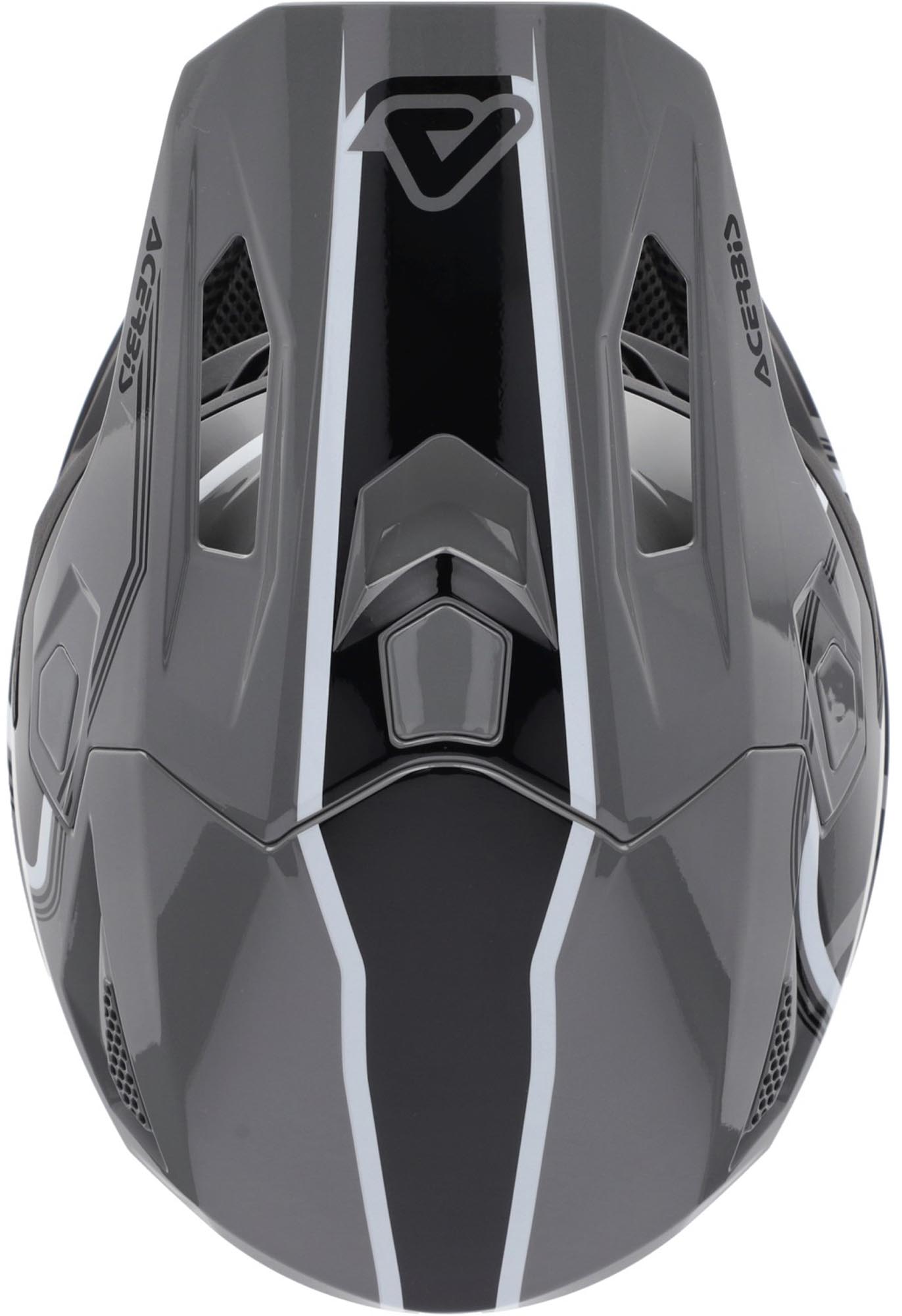 Acerbis Whoops Logo Motocross Helmet grey/black/white L (59/60) Figure 5
