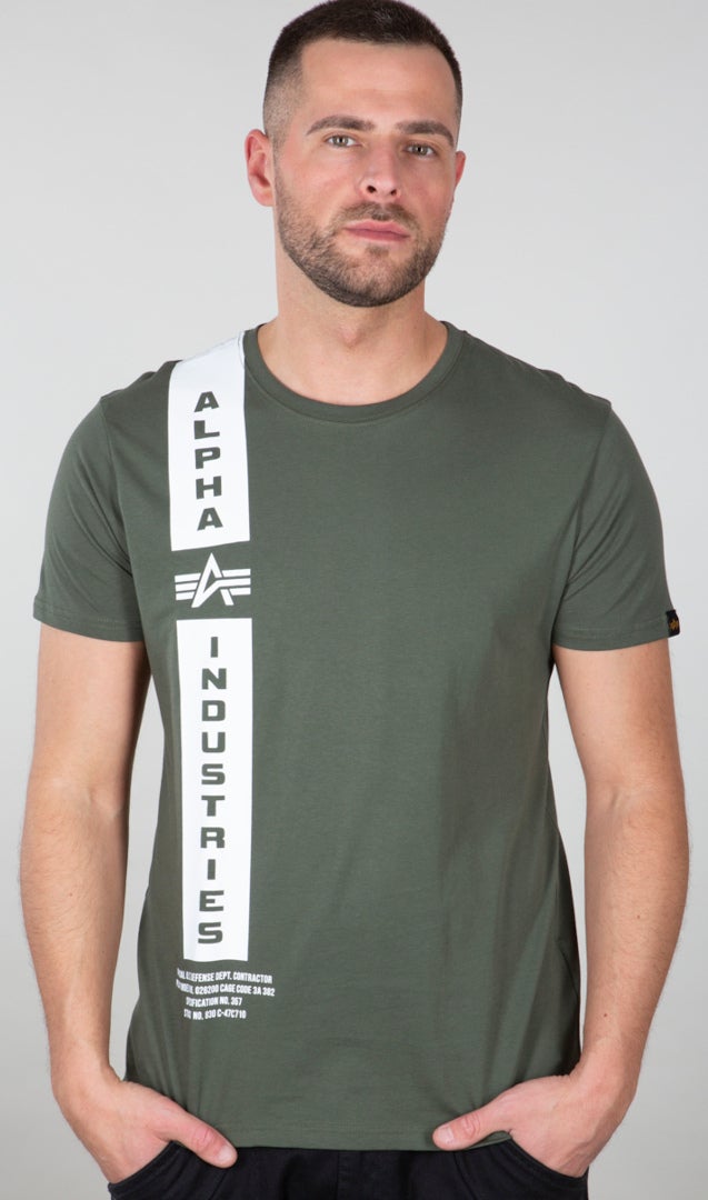 Alpha Industries Defense T-shirt oliven M Figur 1