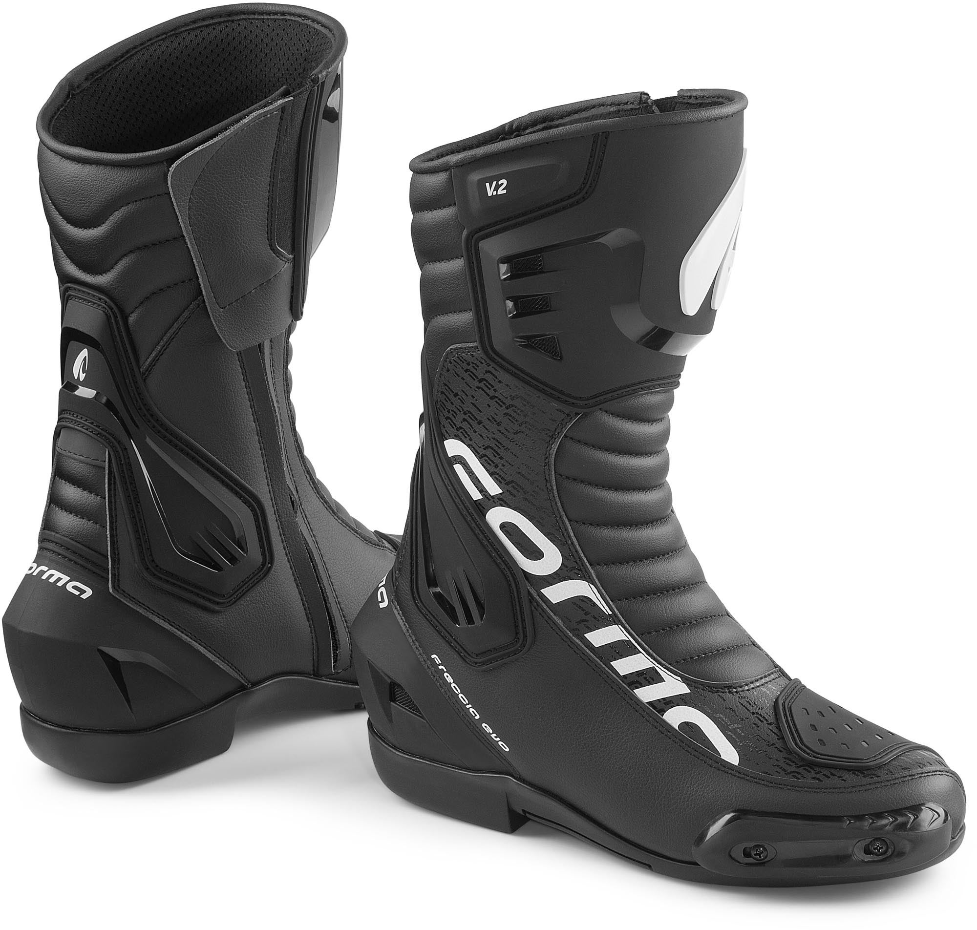 Forma Freccia Evo V.2 Motorcycle Boots black/white 42 Figure 1