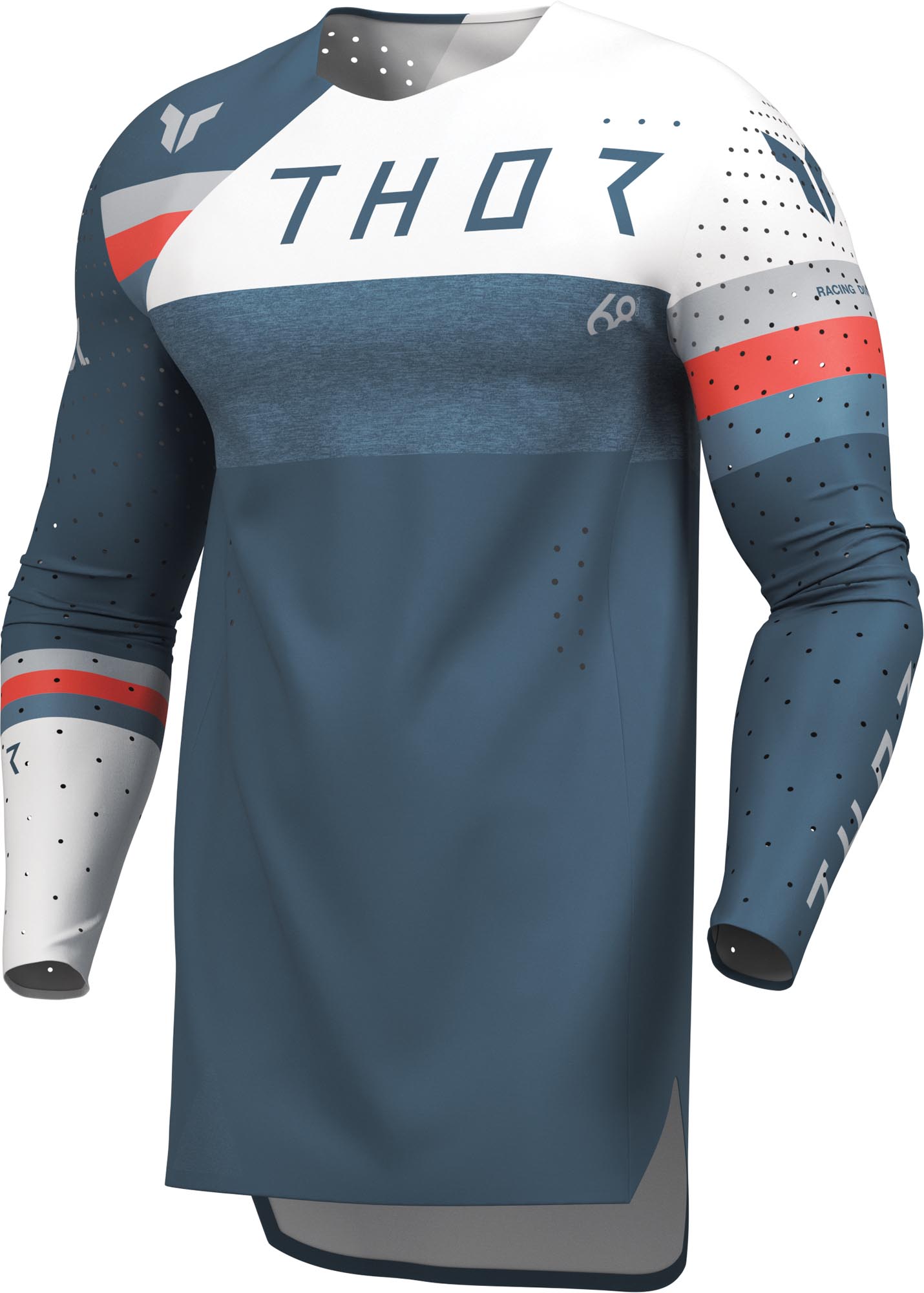 Thor Sportmode League Motorcross trui blauw 2XL Figuur 1