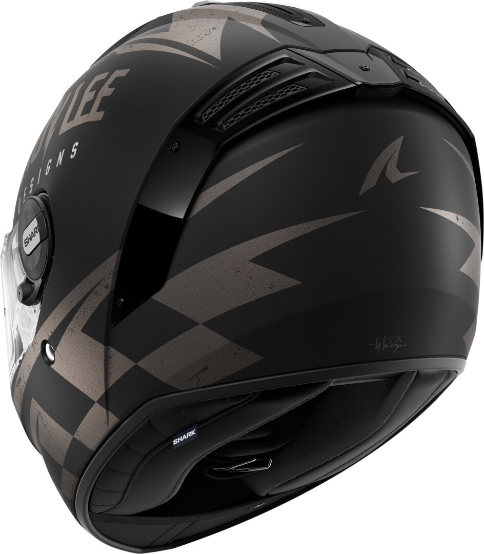 Shark Spartan RS Raceshop Hjälm Svart matt/antracit XS (53/54) Figur 2