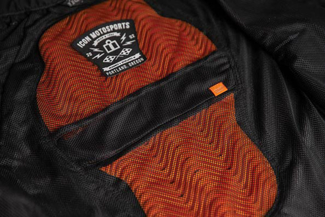 Icon Hooligan Ultrabolt Motorfiets textiel jas grijs/groen XXL Figuur 10