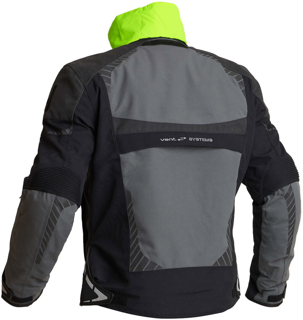 Halvarssons Vansbro waterproof Motorcycle Textile Jacket black/grey 62 Figure 6