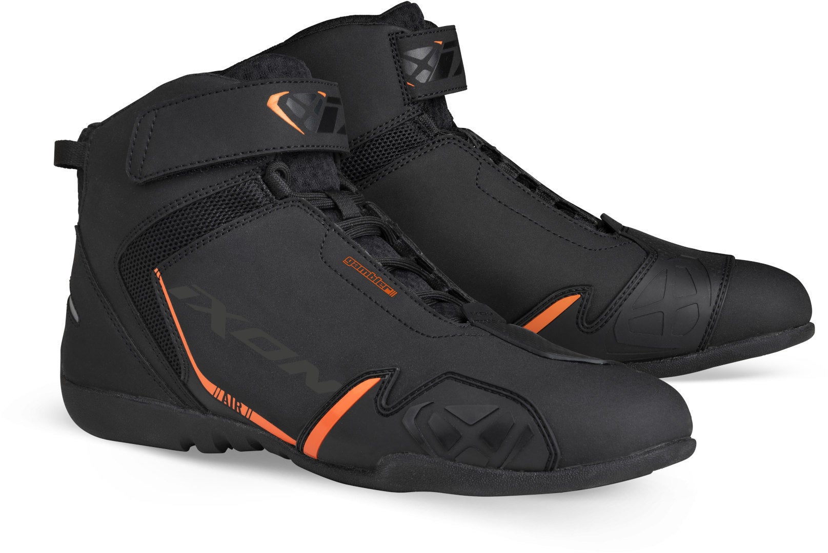Ixon Gambler 2023 Motorcykel sko sort/orange 45 Figur 1