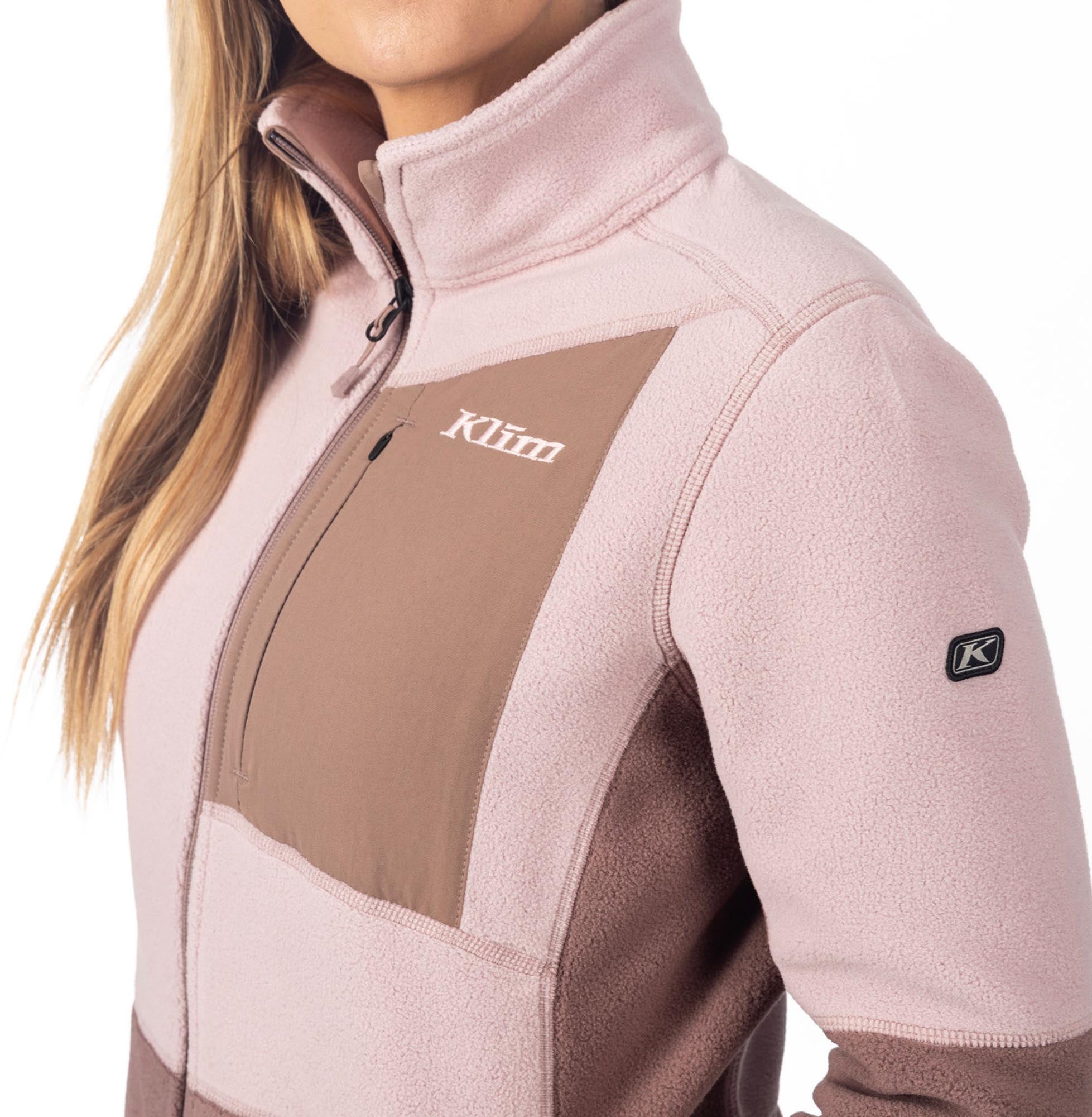 Klim Darby Canyon Γυναικείο Fleece Μπουφάν μωβ ΧΛ Γράφημα 4