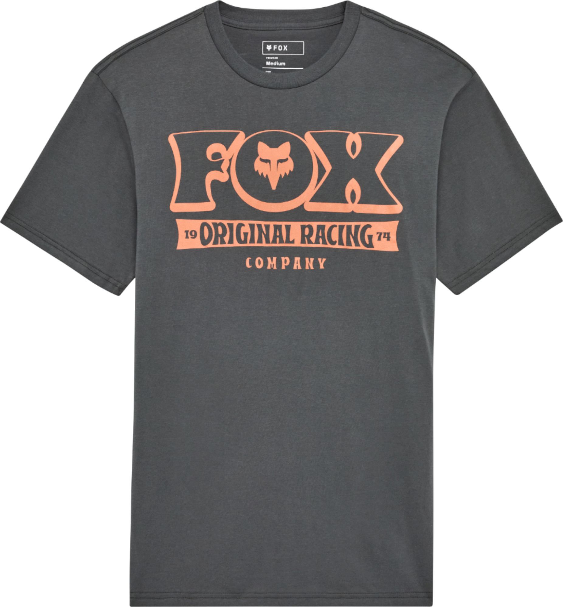 FOX Banner Premium T-shirt grå/orange M Figur 1