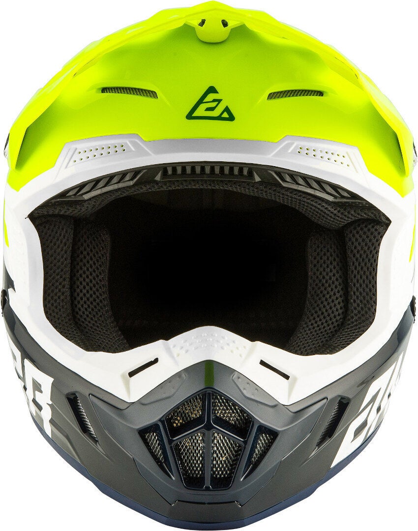 Answer AR-1 Voyd Motocross Helm grau/gelb L (59/60) Abbildung 3