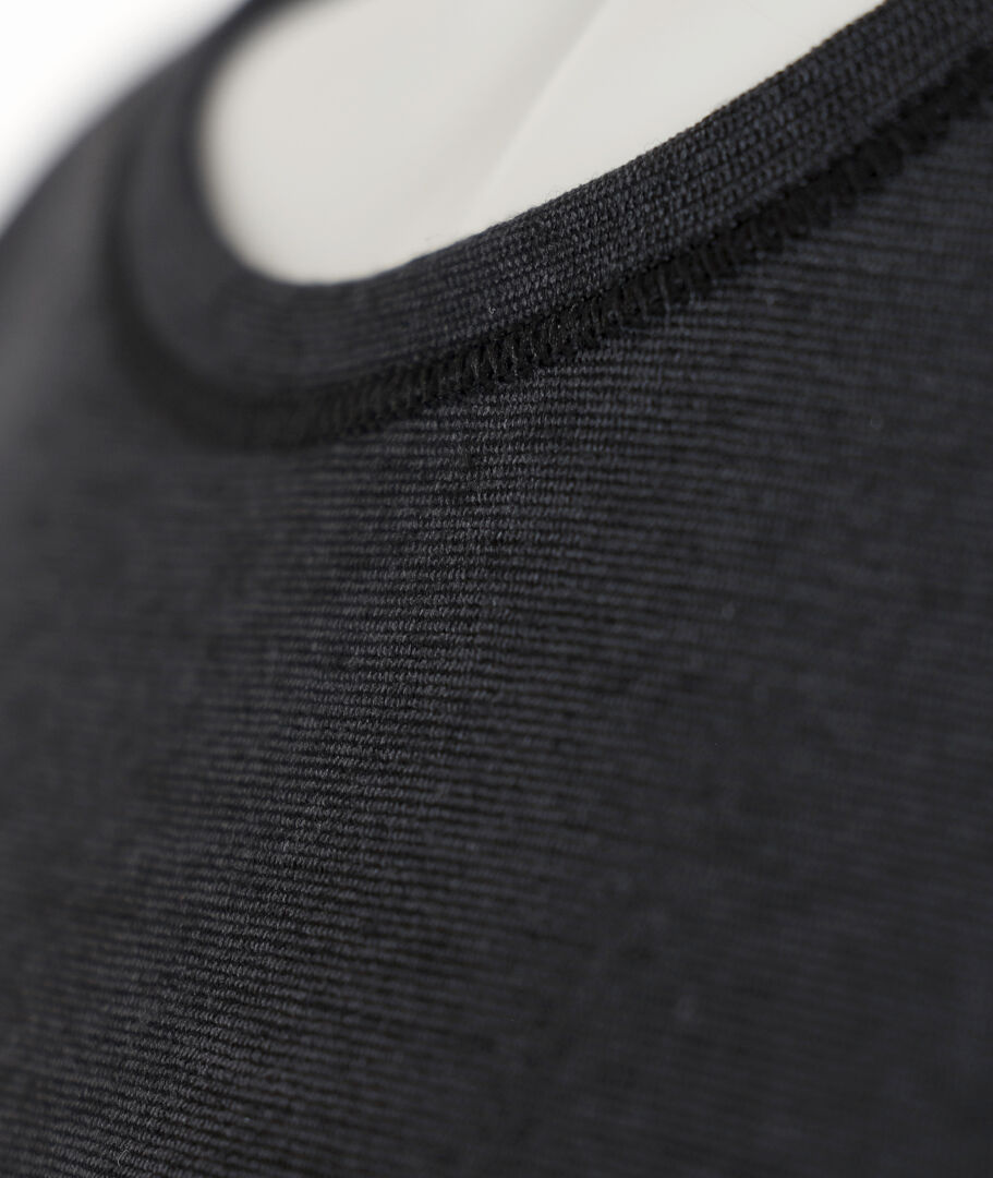 Lenz 6.0 Merino Round Neck Women Tricou negru L Figura 2