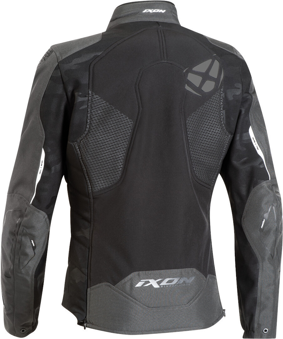 Ixon Cell Veste textile de moto de dames Noir/Gris/Blanc L Figure 2