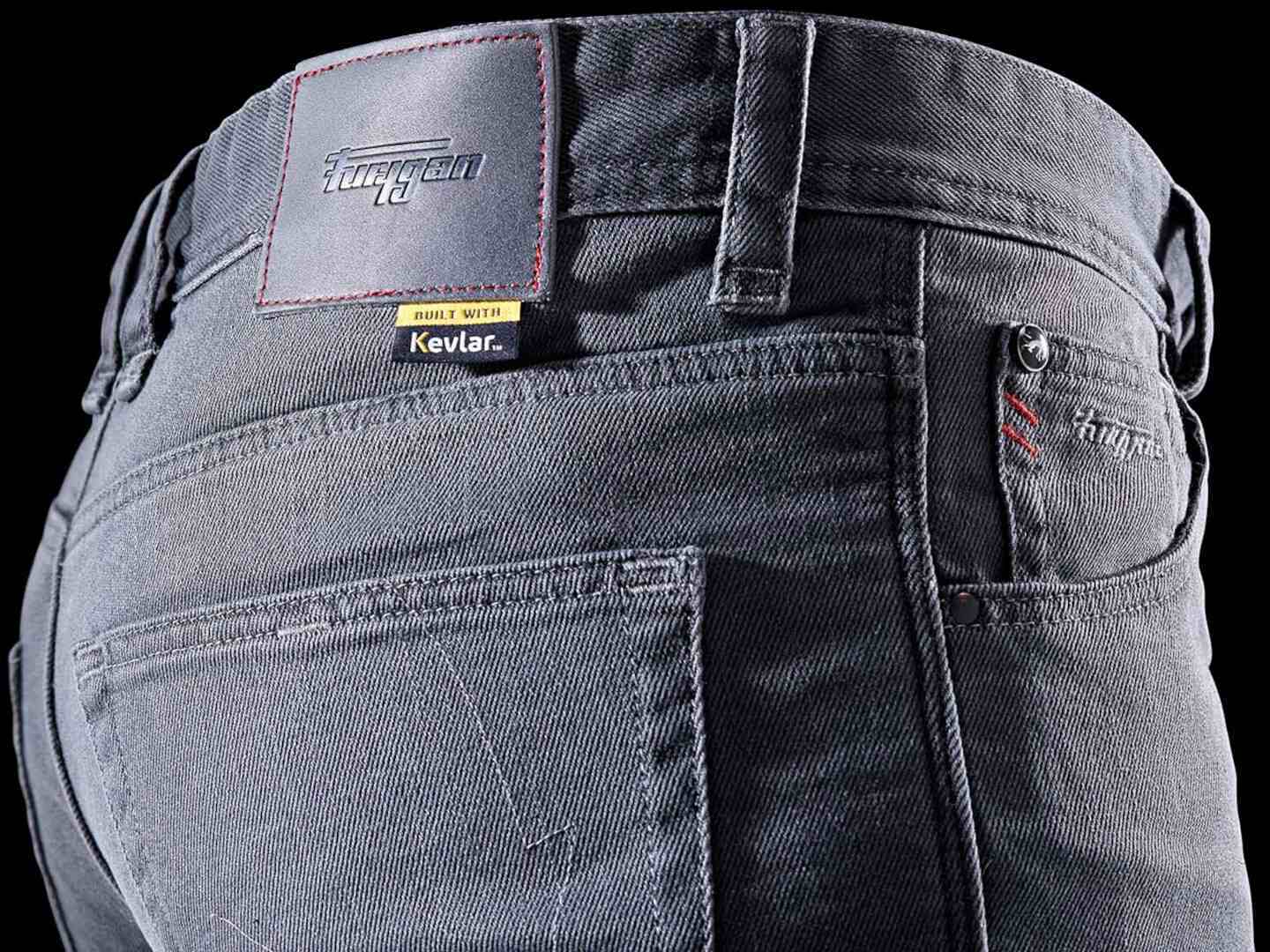 Furygan D12 X Kevlar Straight Motorrad Jeans grau 38/34 Abbildung 7