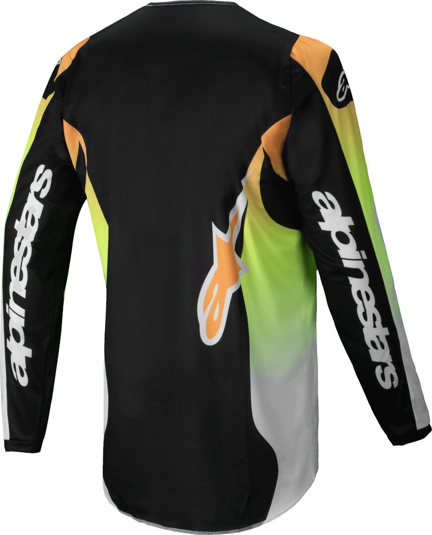 Alpinestars Fluid Wurx Motocross trøje gul/sort M Figur 2