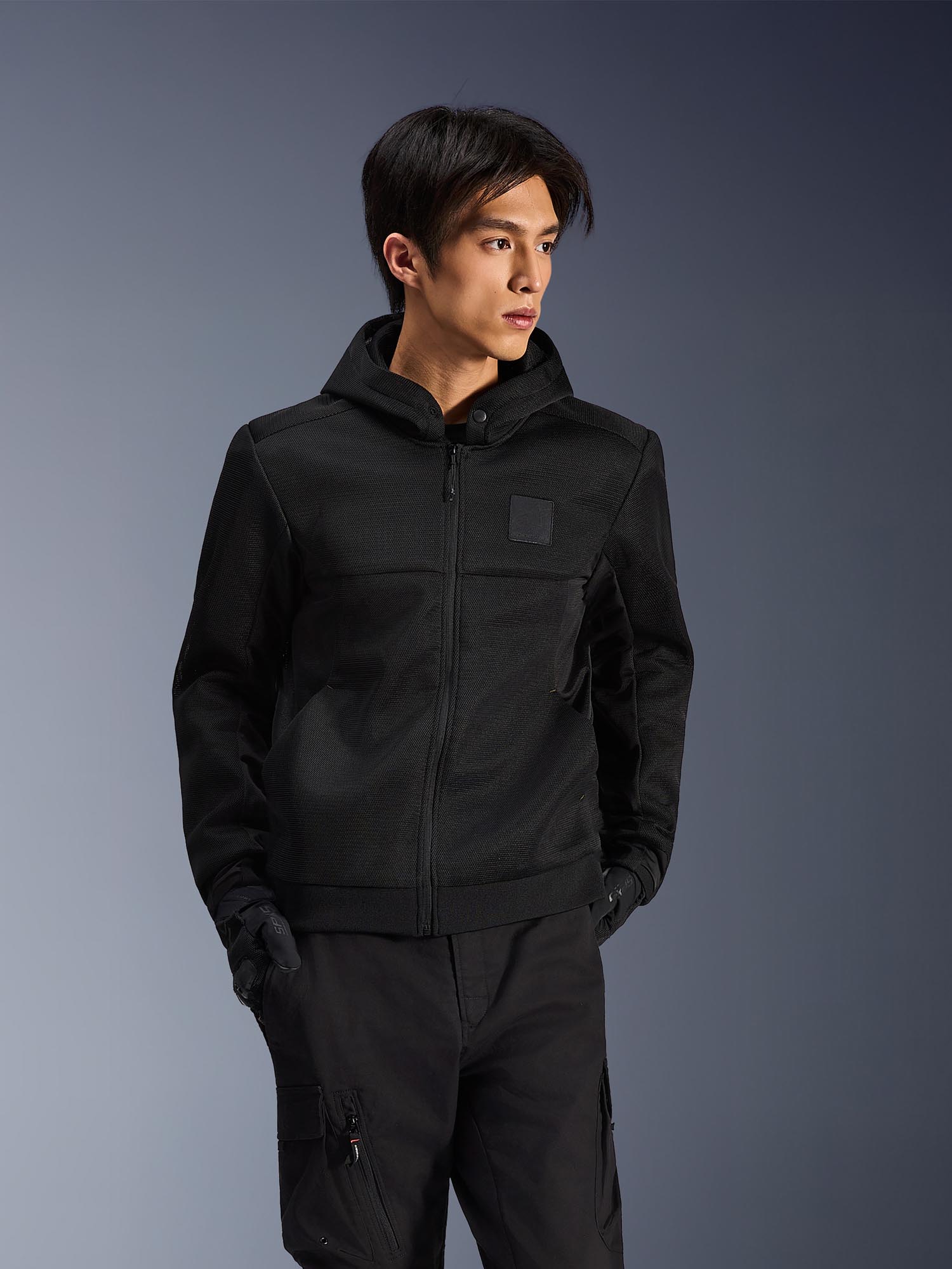 Alpinestars Chrome Superairflow Sweat à capuche zippé moto noir S Figure 4