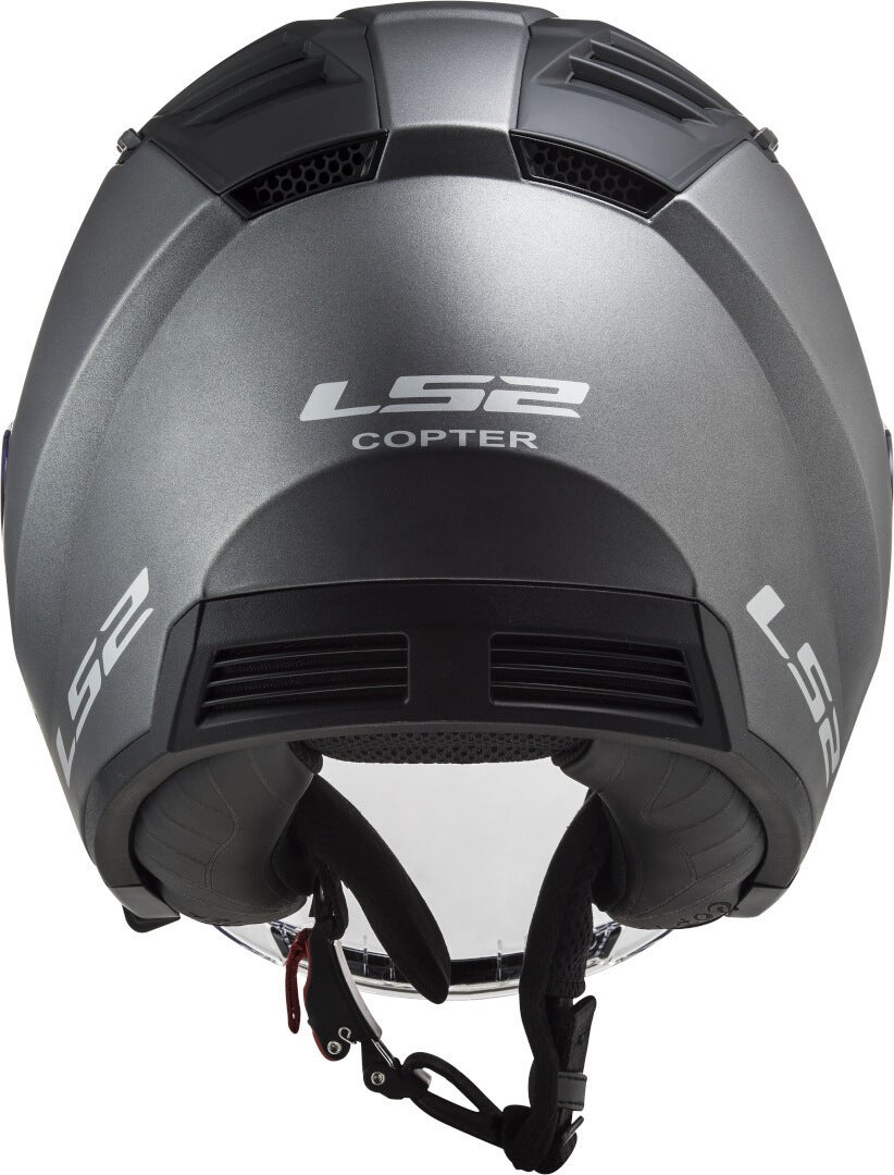 LS2 OF600 Copter II Jethelm titan matt L (59/60) Abbildung 4