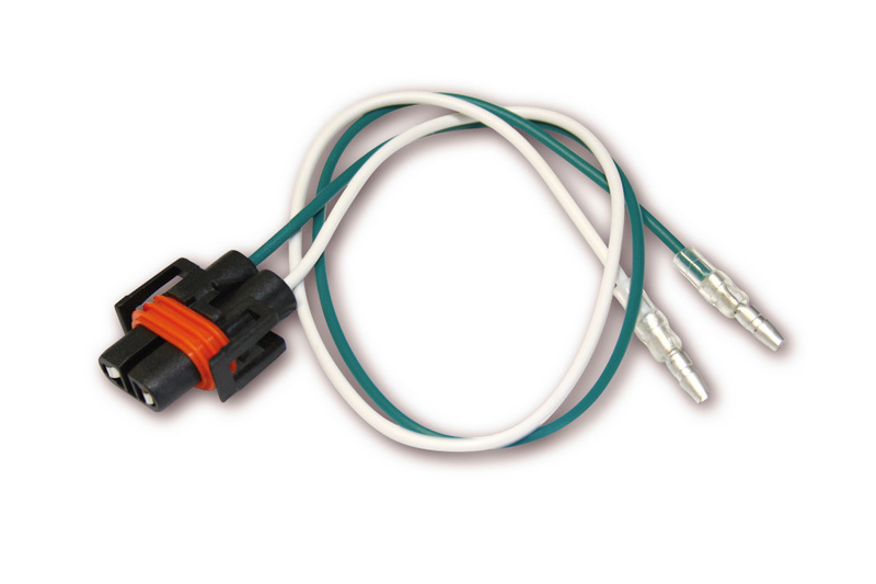 SHIN YO Kontaktplugg för 12V H8+H11 glödlampa med 350mm kabel Figur 1
