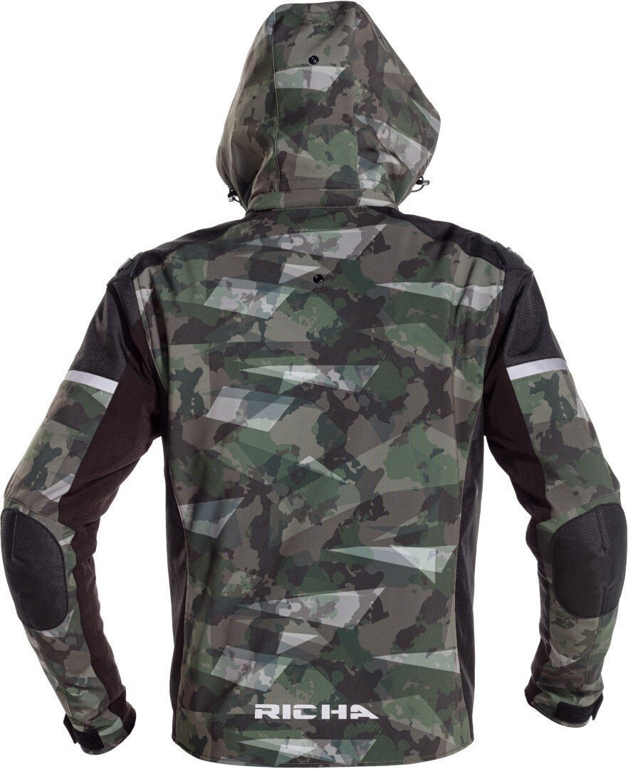Richa Stealth veste textile de moto imperméable Vert/camouflage 5XL Figure 3